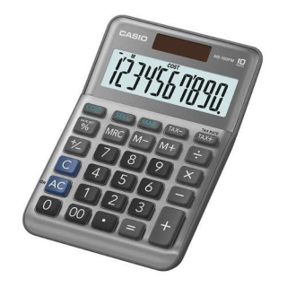 Casio Ms-100fm Calcolatrice Desktop Calcolatrice di Base Grigio