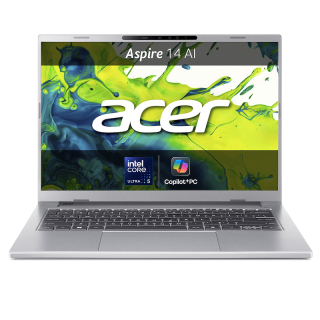 Acer Aspire 14 Ai A14-53m-543g Copilot+ Pc Intel Core Ultra 5 226v Computer Portatile 35,6 Cm (14") Oled Wuxga 16 Gb Lpddr5-sdram 512 Gb Ssd Wi-fi 7 (802.11be) Windows 11 Home Italiano Argento