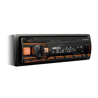 Alpine Ute-200bt Ricevitore Multimediale per Auto Nero Bluetooth