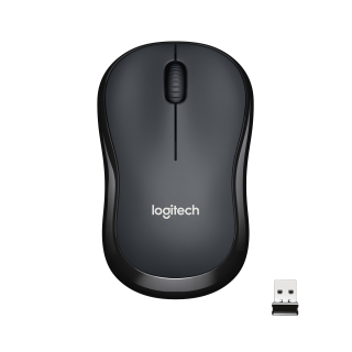 Logitech M220 Silent Mouse Wireless, 2,4 Ghz con Ricevitore Usb, Tracciamento Ottico 1000 Dpi, Durata Batteria di 18 Mesi, Ambidestro, Compatibile con Pc, Mac, Laptop