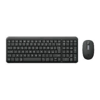 Logitech Mk250 Compact Bluetooth Wireless Combo Tastiera Mouse Incluso Universale Rf Senza Fili + Bluetooth Italiano Grafite