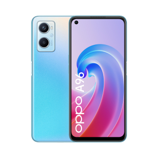 Oppo A96 Smartphone, Nfc, Fotocamera Principale da 50 Mp+ai e Frontale da 16mp, Display 6.59” 90hz, 5000mah, Ram 8gb+128gb Espand. (1tb), [extra Garanzia 24+6 Mesi Versione Italiana] Sunset Blue