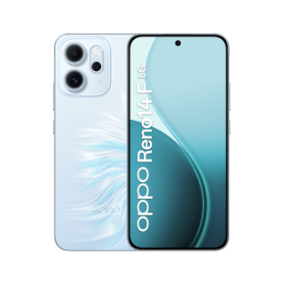 Oppo 14 F 5g Reno14 F 5g 16,7 Cm (6.57") Doppia Sim Android 15 Usb Tipo-c 8 Gb 256 Gb 6000 Mah Blu