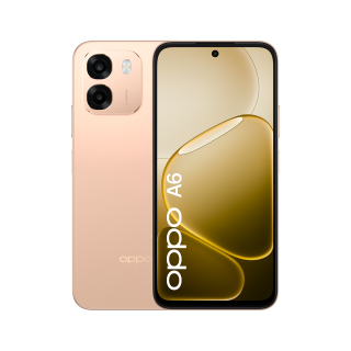 Oppo A6 Ai Smartphone, Doppia Fotocamera 50mp+2, Selfie 8mp, Display 6.75” 120hz Ips Hd+, 6550mah, Ram 6gb(esp2gb/4gb/6gb)+rom 256gb [versione Italia], Aurora Gold