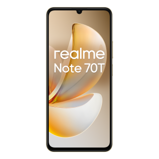 Realme Note 70t 17,1 Cm (6.74") Doppia Sim Android 15 4g Usb Tipo-c 4 Gb 64 Gb 6000 Mah Oro