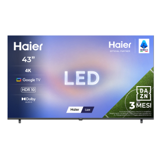 Haier K85 Series Smart Tv Led 43" H43k85gux, 4k Uhd, Google Tv, Ai Picture Quality, Hdr10, Dolby Audio, Dbx-tv, Memc, Hdmi 2.1 X4
