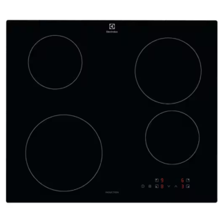 Electrolux Serie 300 Eib60424ck Nero da Incasso 60 Cm Piano Cottura a Induzione 4 Fornello(i)