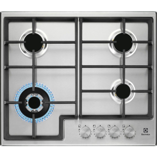 Electrolux Piano Gas Comandi Frontali 60 Cm Egs64362x