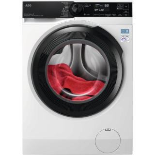 Aeg Series 7000 Lr7fh94vy Lavatrice Caricamento Frontale 9 Kg 1351 Giri/min Nero, Bianco