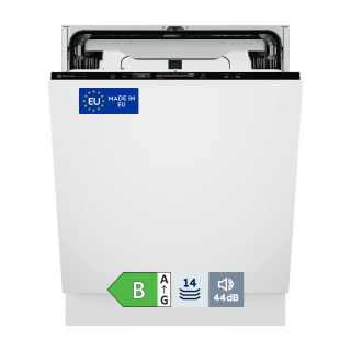 Electrolux Lavastoviglie Incasso 60 Cm - Int. Totale 14 Coperti Classe B 44 Dba E62lb202s Made in Europe
