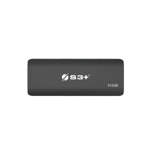 S3plus Technologies Zenith Pro Black 512 Gb Usb Tipo-c 3.2 Gen 2 (3.1 Gen 2) Nero