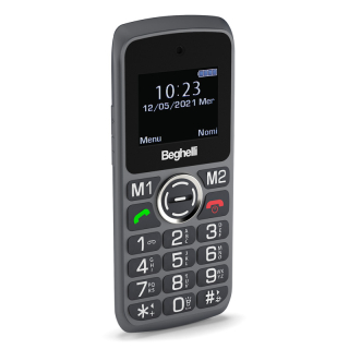 Beghelli Salvalavita Phone Slv10 4,5 Cm (1.77") 81 G Nero Telefono per Anziani