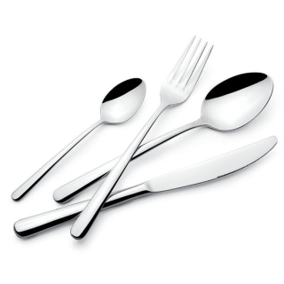 Lagostina Ambra - Set Posate 24 Pezzi/6 Persone