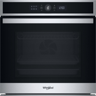 Whirlpool Woi4is8pm0sxa Forno Multifunzione Inox 17 Funzioni Pizza310° Cook4 Steam+ Classe A+ 73lt, Pirolisi + Idrolisi