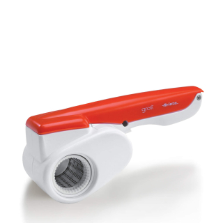 Ariete 440 Gratì - Grattugia Elettrica Senza Filo - Batteria Ricaricabile - Rullo in Acciaio Inox - Arancione