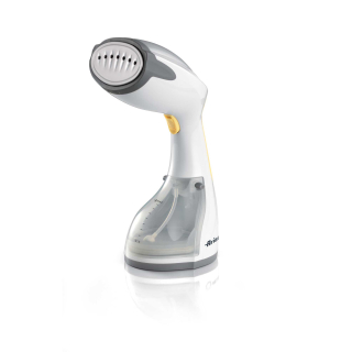 Ariete 4167 Ferro da Stiro Verticale - Piastra in Acciaio Inox - Vapore Continuo - Igienizza e Rinfresca Gli Abiti - 1200 Watt - Levapelucchi - Bianco
