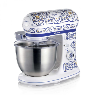 Ariete 1588 Impastatrice Capri, Planetaria, 7 Velocità, 2400 Watt, 5,5 Litri, Tazza Acciaio Inox