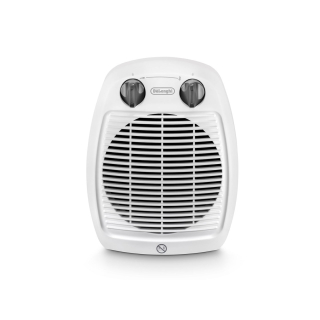 De’longhi Hva3220 Stufetta Elettrica Interno Grigio, Bianco 2000 W Riscaldatore Ambiente Elettrico con Ventilatore