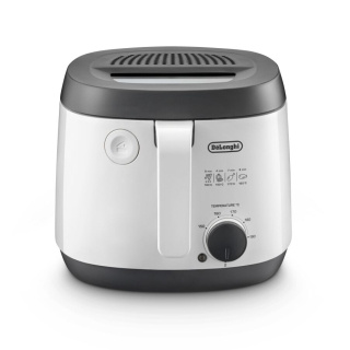 De’longhi Fs3021 Singolo Indipendente 1800 W Friggitrice Grigio, Bianco