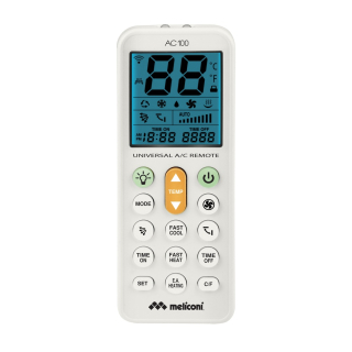 Meliconi Ac 100 Telecomando Rf Wireless Aria Condizionata Pulsanti