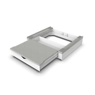 Meliconi Torre Duo Accessorio e Componente per Lavatrice Kit di Sovrapposizione 1 Pz