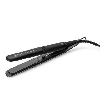 Bellissima Imetec Piastra Creativity, Capelli Lisci o Mossi, Rivestimento Ceramica Diamond, 5 Temperature 150/230°c, Funzione Memory, Calore Costante, Riscaldamento Rapido