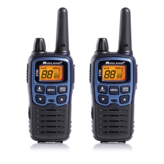 Midland Xt60 Ricetrasmittente 24 Canali 446.00625 - 446.0937 Mhz Nero, Blu