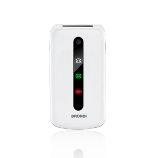 Brondi President 7,62 Cm (3") 130 G Bianco Telefono Cellulare Basico