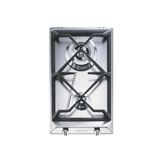 Smeg Srv532gh3 Piano Cottura Acciaio Inox da Incasso 30 Cm Gas 2 Fornello(i)