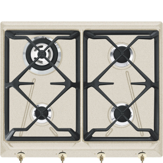Smeg Srv864avogh2 Piano Cottura Avena da Incasso Gas 4 Fornello(i)
