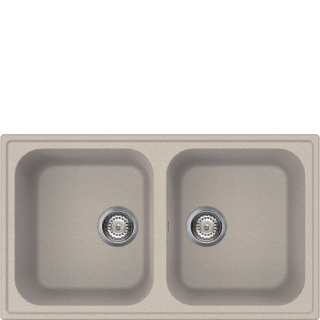 Smeg Lz862av2 Lavello Lavello Ad Incasso Rettangolare