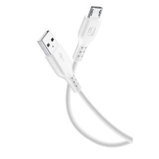 Cellularline Usb Cable Color - Micro Usb Cavo Dati Colorato e in Materiale Antigroviglio