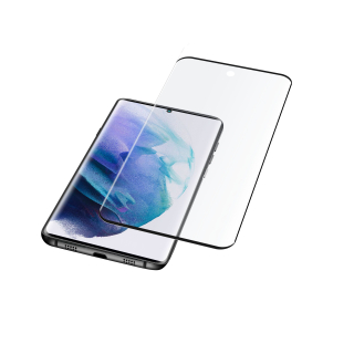 Cellularline Impact Glass Curved - Galaxy S22 Ultra Vetro Temperato Curvo, Resistente e Ultra Sottile