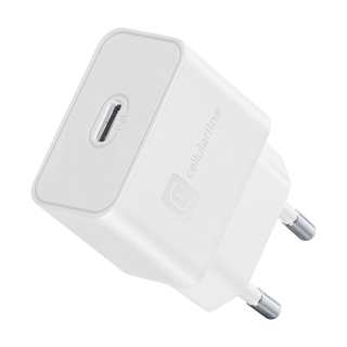 Cellularline Usb-c Charger 15w Usb-c Charger 15w Carica Velocemente e in Tutta Sicurezza I Device Samsung con Porta Usb-c Compatibili con La Carica 15w.