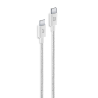 Cellularline Cavo Telato 150 Cm - Usb-c To Usb-c Cavo Telato Ultra-resistente