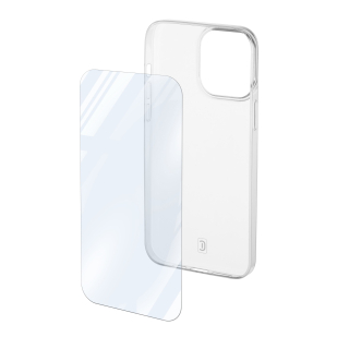 Cellularline Protection Kit - Iphone 16 Pro Max Kit di Accessori per La Protezione dello Smartphone