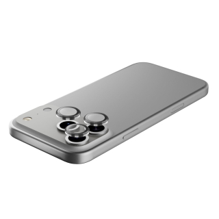 Cellularline Camera Lens Ring - Iphone 17 Pro/ 17 Pro Max Vetro Temperato per La Protezione della Fotocamera