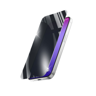 Cellularline Privacy Xtreme Glass - Iphone 17 Pro Max Vetro Temperato Ultra Protettivo con Filtro Privacy Integrato, Facile da Applicare e Ultra Resistente.