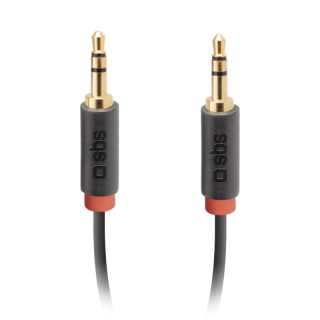 Sbs Cavo Audio Stereo Jack 3,5 Mm per Cellulari e Smartphone