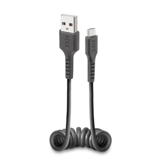 Sbs Cavo Dati e Ricarica Micro Usb Spiralato