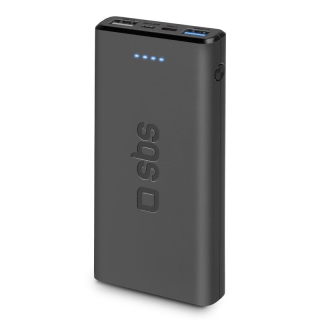 Sbs Power Bank 10.000 Mah Extra Slim con Porta Usb 2.1a Intelligent Charge (ic)