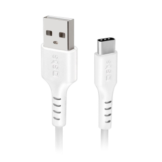 Sbs Tecablemicroc15w Cavo Usb Usb 2.0 1,5 M Usb a Usb C Bianco