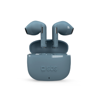 Sbs Go Pods Auricolare True Wireless Stereo (tws) In-ear Musica e Chiamate Usb Tipo-c Bluetooth Verde, Colore Benzina
