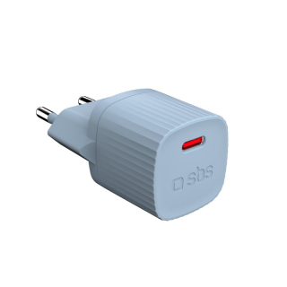 Sbs Tetr1cpd25lggrs Caricabatterie per Dispositivi Mobili Universale Azzurro Ac Ricarica Rapida Interno