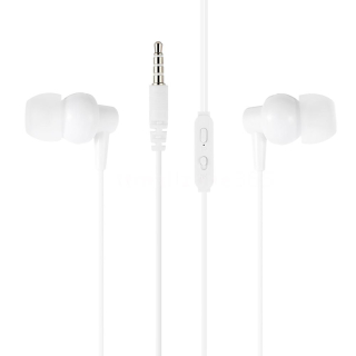 Phonix Auricolari Stereo W3 Plus, Universale 3.5mm - Bianco