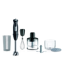 Braun Multiquick 5 Mq55.254mbk 0,5 L Frullatore Ad Immersione 1000 W Nero, Acciaio Inox