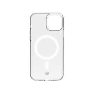 Celly Gelskinmag Iphone 13 Custodia per Cellulare 15,5 Cm (6.1") Cover Trasparente, Bianco