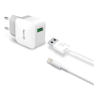 Celly Tcusblight Caricabatterie per Dispositivi Mobili Universale Bianco Ac Interno