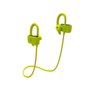 Celly Bhsportproyl Cuffia e Auricolare Wireless a Clip Sport Bluetooth Giallo