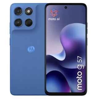 Tim Moto G57 Camera 50mp Doppia Sim Android 16.0 5g Usb Tipo-c 8 Gb 256 Gb 5200 Mah Blu